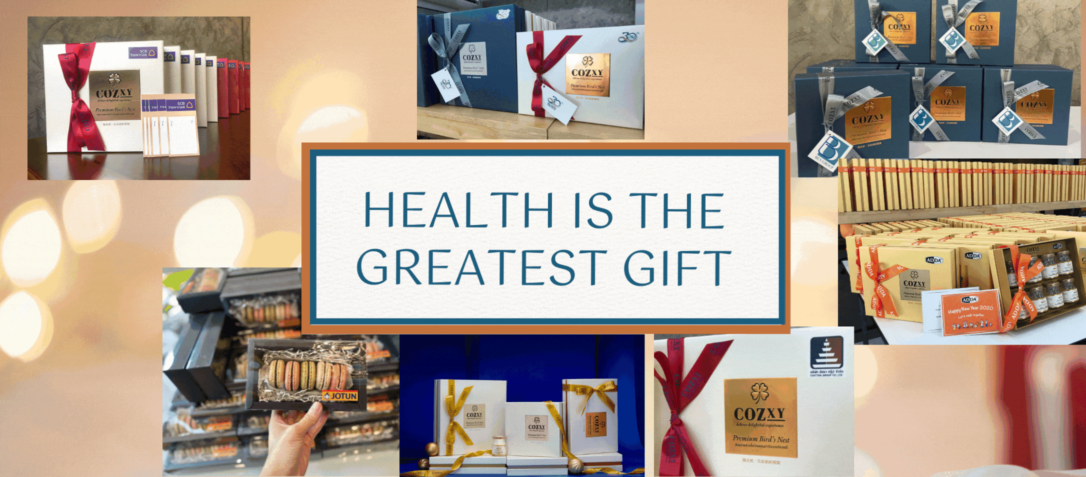 ของขวัญองค์กร corporate gift - ของขวัญเทศกาลพรีเมียม Cozxy