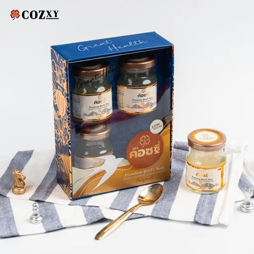 Happy Birthday รังนกพรีเมี่ยม 3 ขวด - COZXY Product Image