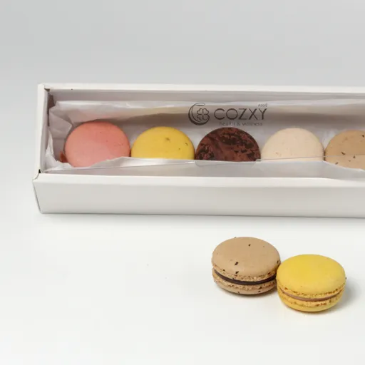 Macarons Row Box มาการอง 5 ชิ้น - COZXY Product Image