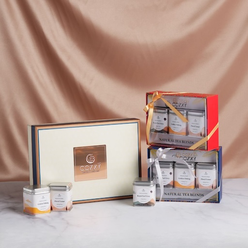  เซทใบชาเบลนด์พรีเมียม - ของขวัญองค์กร corporate gift Cozxy
