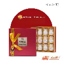 กล่องของขวัญ รังนกแท้พรีเมี่ยม 12 ขวด สูตร หวานน้อย