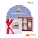 กล่องของขวัญ รังนกแท้ พรีเมี่ยม  5 ขวด  สูตรหวานน้อย - COZXY Thumbnail