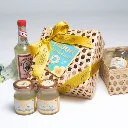 Songkran Petite Bird's Nest Set เซ็ตตะกร้าสงกรานต์เพื่อสุขภาพ รังนกพรีเมียม 4ขวด และน้ำอบ