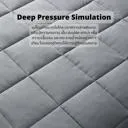 ผ้าห่มถ่วงน้ำหนัก Weighted Blanket (น้ำหนัก 6.8 กก.) Standard - COZXY Thumbnail