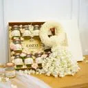 Fresh Malai Luxe Set กล่องดอกไม้และพวงมาลัย รังนกพรีเมี่ยม 10 ขวด - COZXY Thumbnail