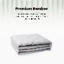 ผ้าห่มถ่วงน้ำหนัก Weighted Blanket (น้ำหนัก 6.8 กก.) Standard + ปลอกผ้าห่ม Bamboo Cooling Cover (สีครีม Ivory) - COZXY Thumbnail