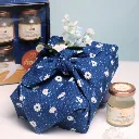 กล่องของขวัญ รังนกแท้พรีเมี่ยม 3 ขวด ห่อผ้าฟุโรชิกิ - Mother's day Navy - Cozxy | Health Thumbnail