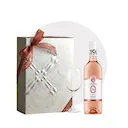 Cellar Box Set เซ็ตเครื่องดื่มองุ่น Giesen Rose Alc 0% พร้อมแก้ว #สีแพลตตินั่ม