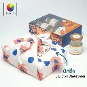 กล่องของขวัญ รังนกแท้พรีเมี่ยม 3 ขวด ห่อผ้าฟุโรชิกิ - Flower - Cozxy | Health Thumbnail