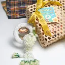 Songkran Bird's Nest with Malai Set เซ็ตตะกร้าสงกรานต์เพื่อสุขภาพ รังนกพรีเมียม 6ขวด และมาลัยประดิษฐ์ - COZXY Thumbnail